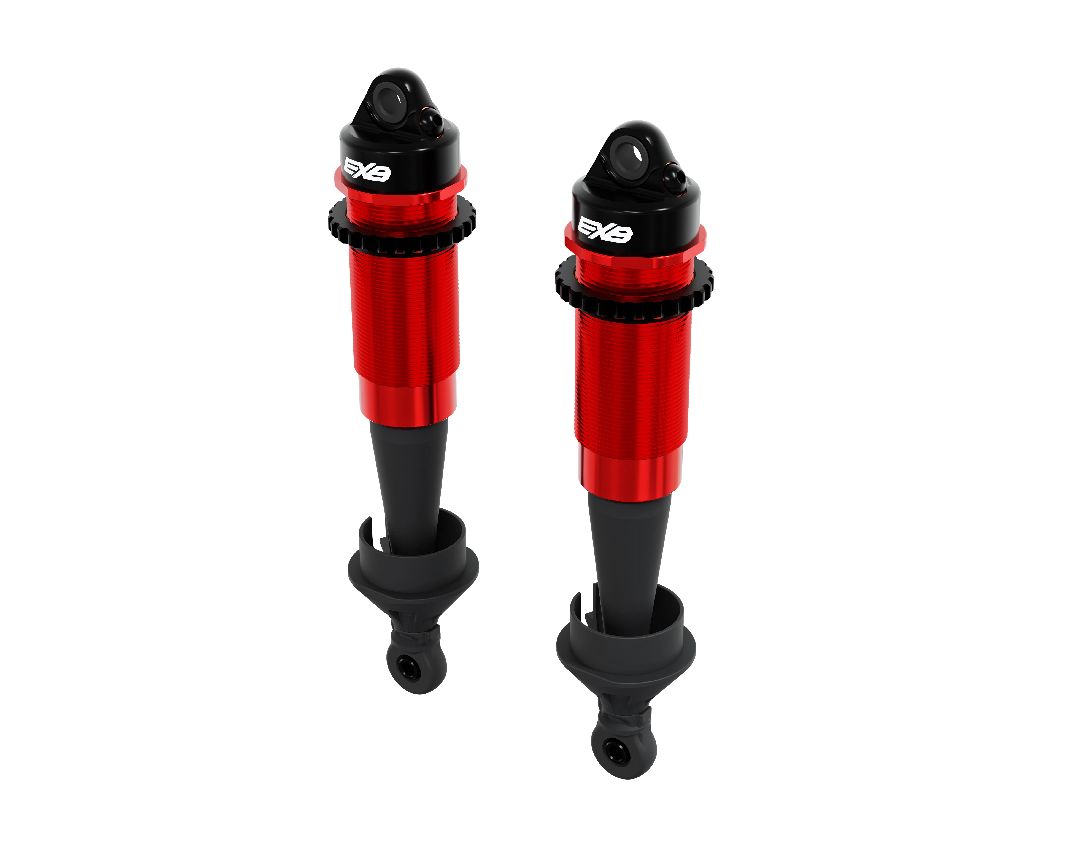 Arrma EXB Shock Set 16mm x 131mm Piston: 8 x 1.4mm Emulsion