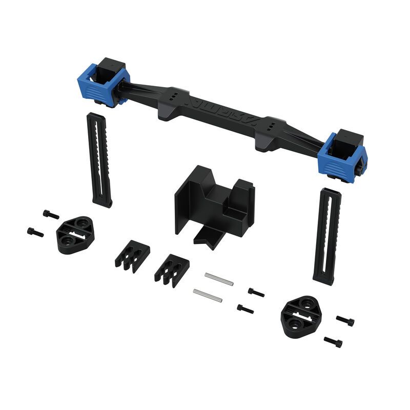 Arrma Alloy Shock Set: 15mm x 153.5mm - Black