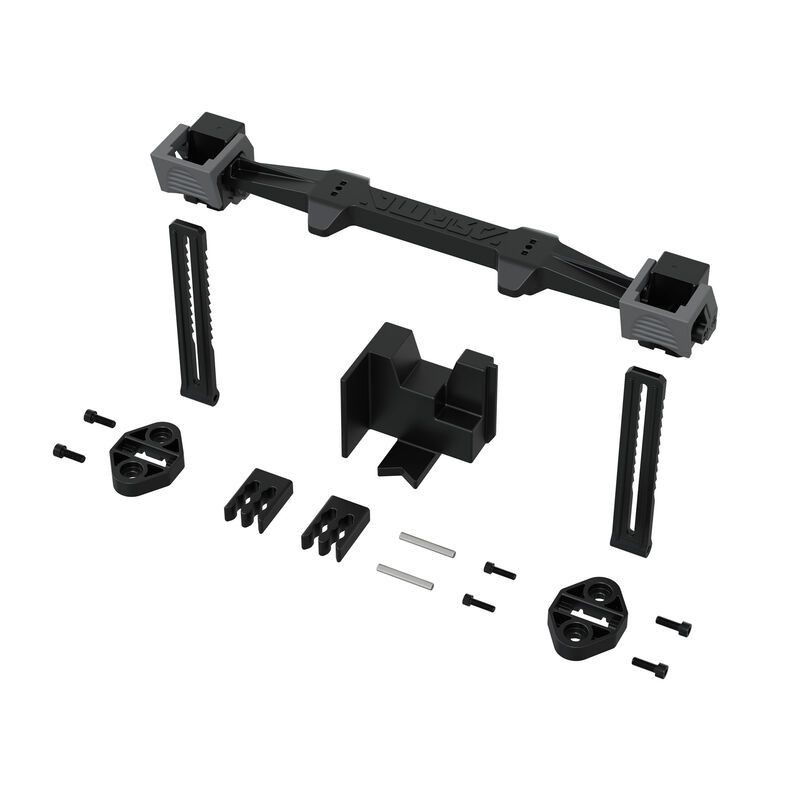Arrma Ratchet Battery Mounting Set - Gunmetal