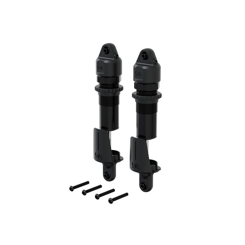 Arrma Alloy Shock Set: 15mm x 143.5mm - Black