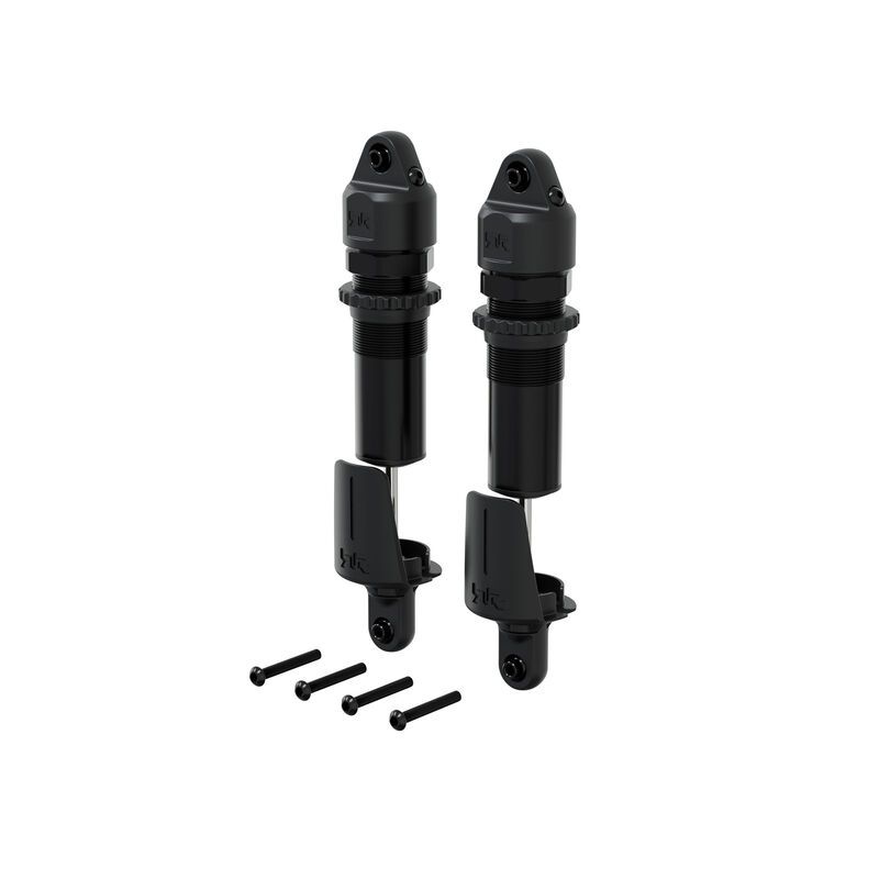 Arrma Alloy Shock Set: 15mm x 153.5mm - Black