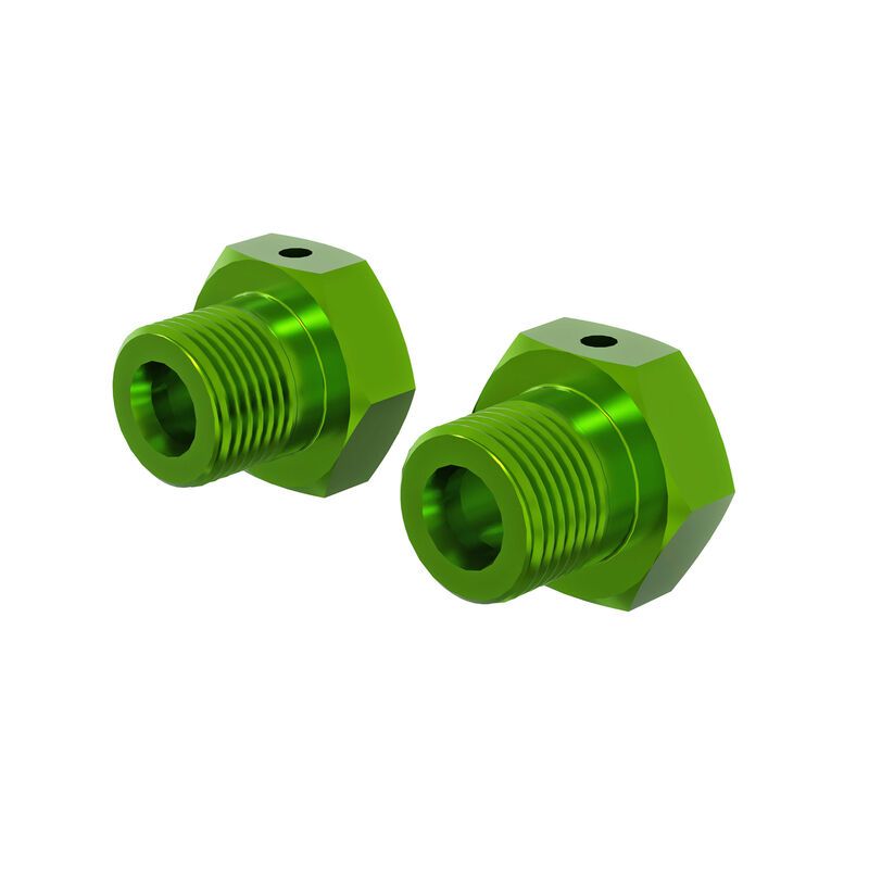 Arrma Wheel Hex 17mm Aluminum (2) - Green