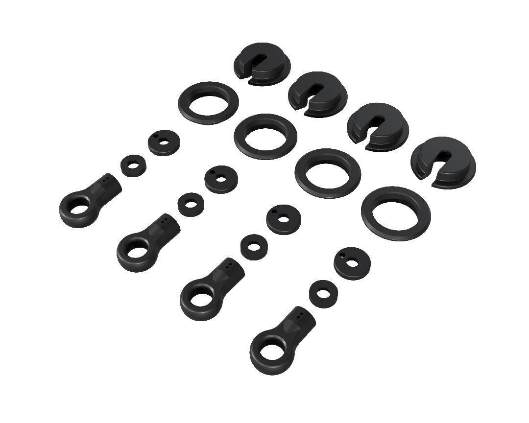 Arrma Shock Parts Set Composite Type F - GROM