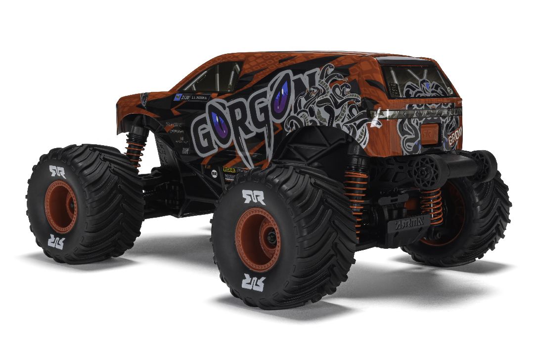 Arrma 1/16 GORGON GROM Brushed 4x4 RTR (B&C Incl) Red