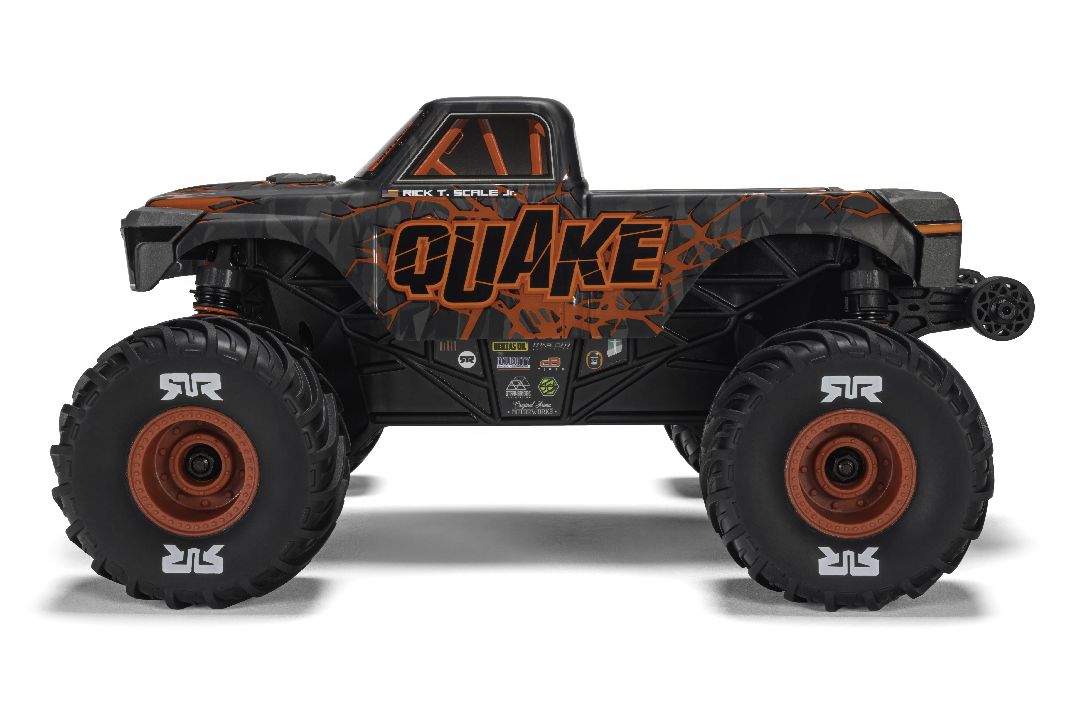 Arrma 1/16 QUAKE GROM Brushed 4x4 RTR (B&C Incl) Red