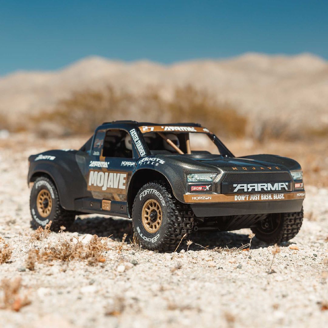Arrma 1/16 MOJAVE GROM BLX 4x4 Desert Truck RTR - Black