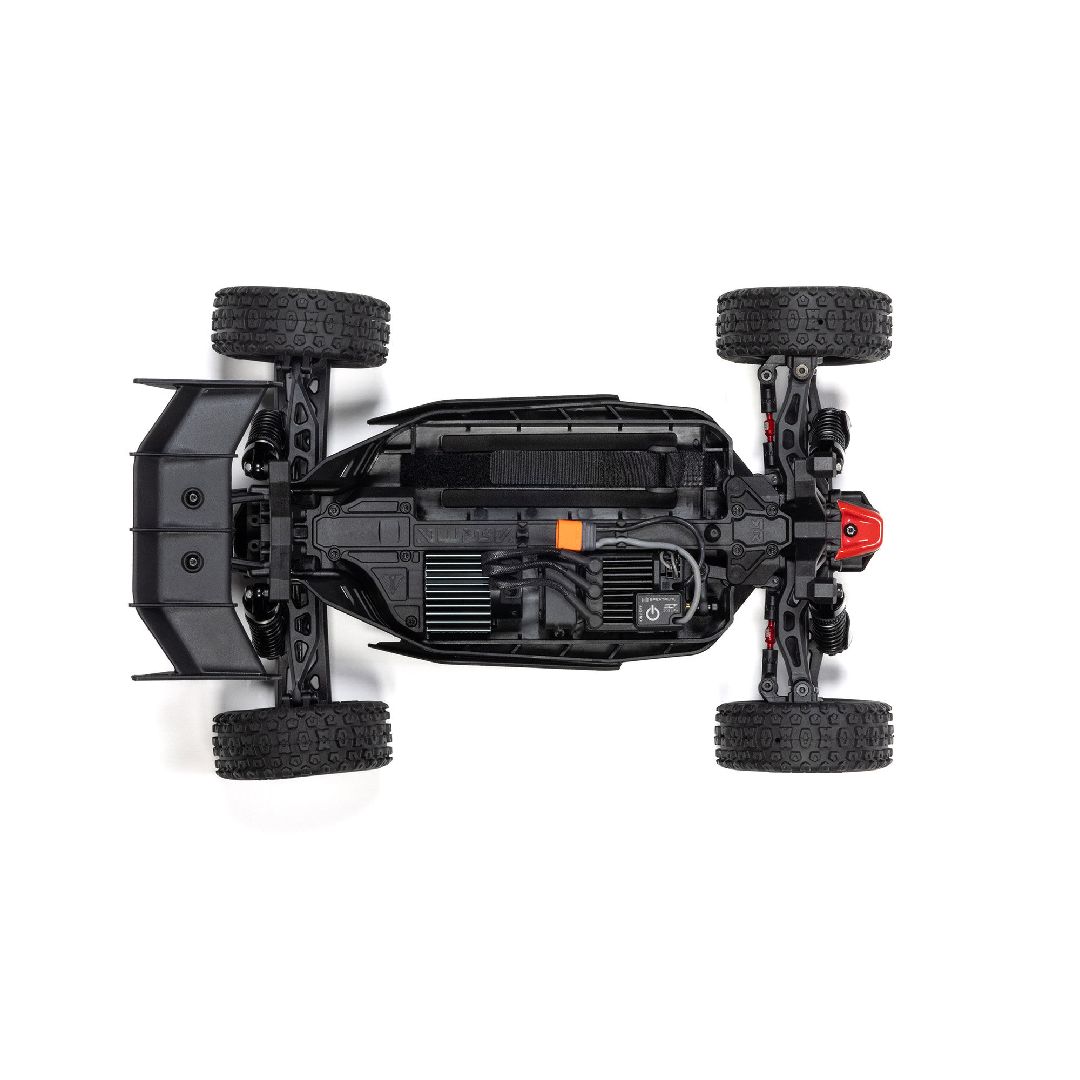 Arrma 1/14 TYPHON GROM BLX 4x4 Buggy RTR - Red