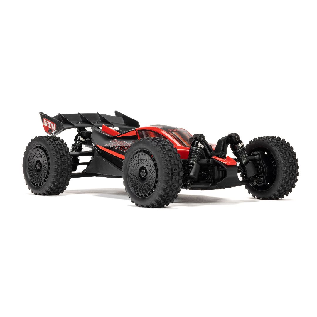 Arrma 1/14 TYPHON GROM BLX 4x4 Buggy RTR - Red