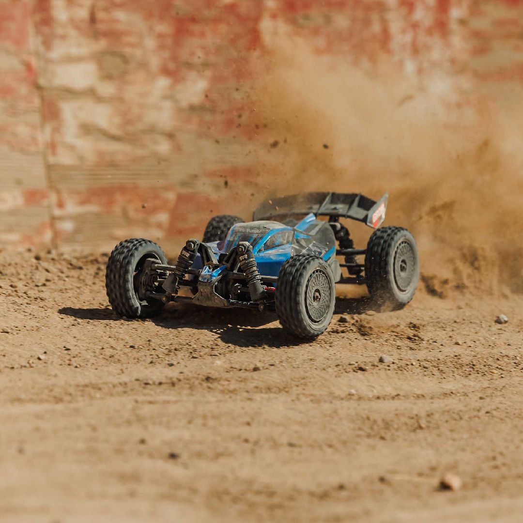 Arrma 1/14 TYPHON GROM BLX 4x4 Buggy RTR - Blue