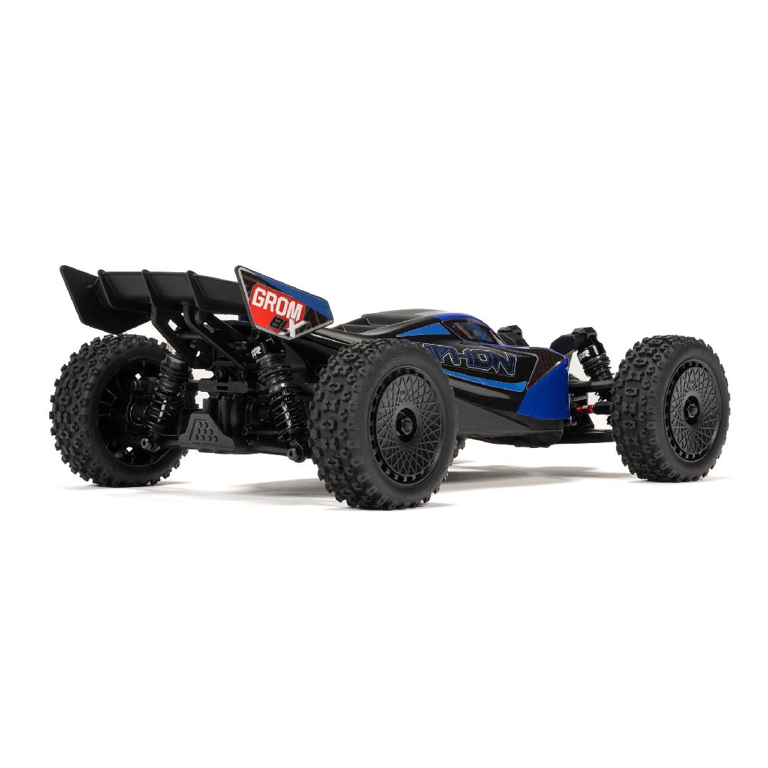 Arrma 1/14 TYPHON GROM BLX 4x4 Buggy RTR - Blue