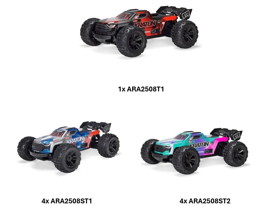 ARRMA 1/16 Mini Kraton 3S BLX 4X4 Speed Monster Launch Promo
