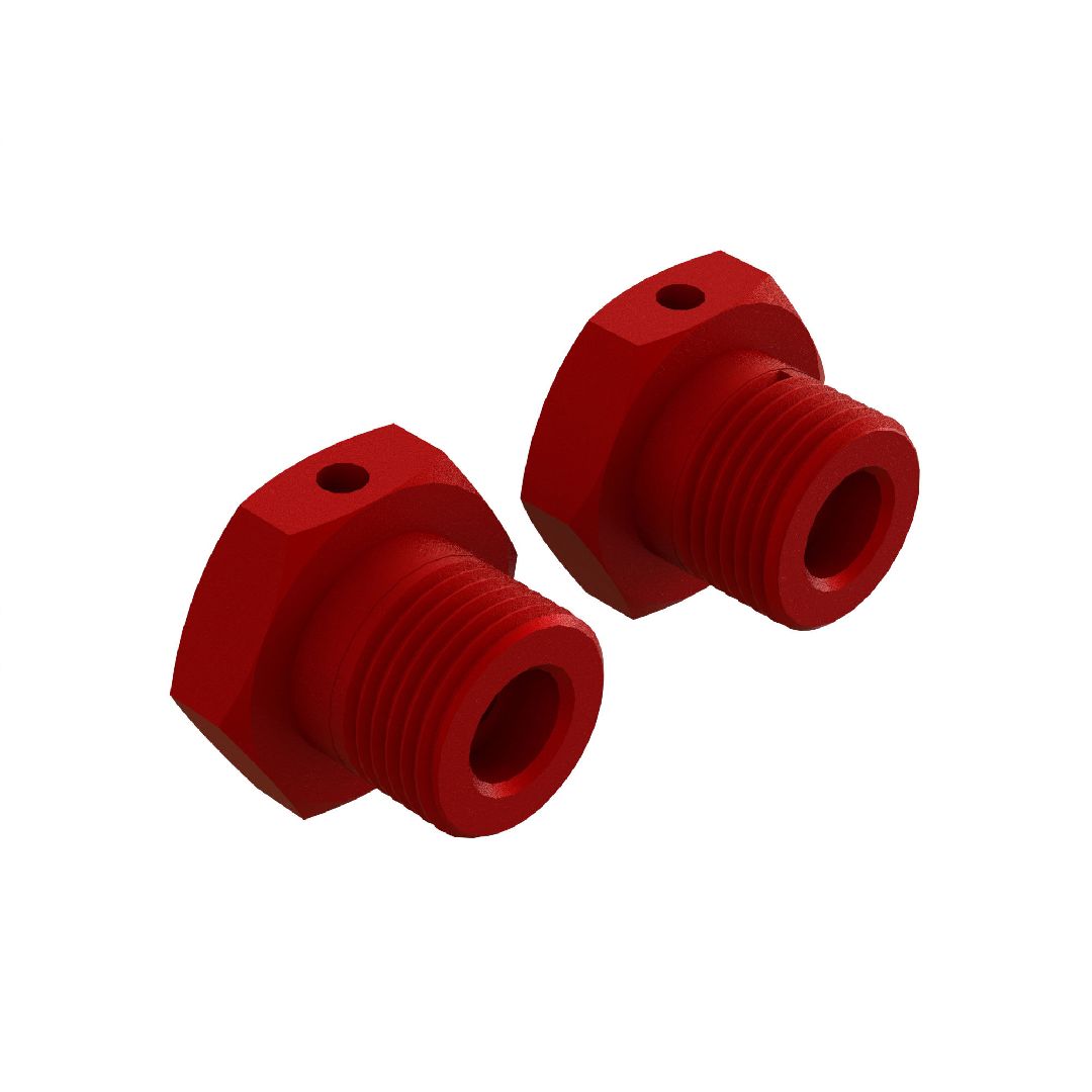 Arrma AR310904 Aluminum Wheel Hex 17mm (2) - Red