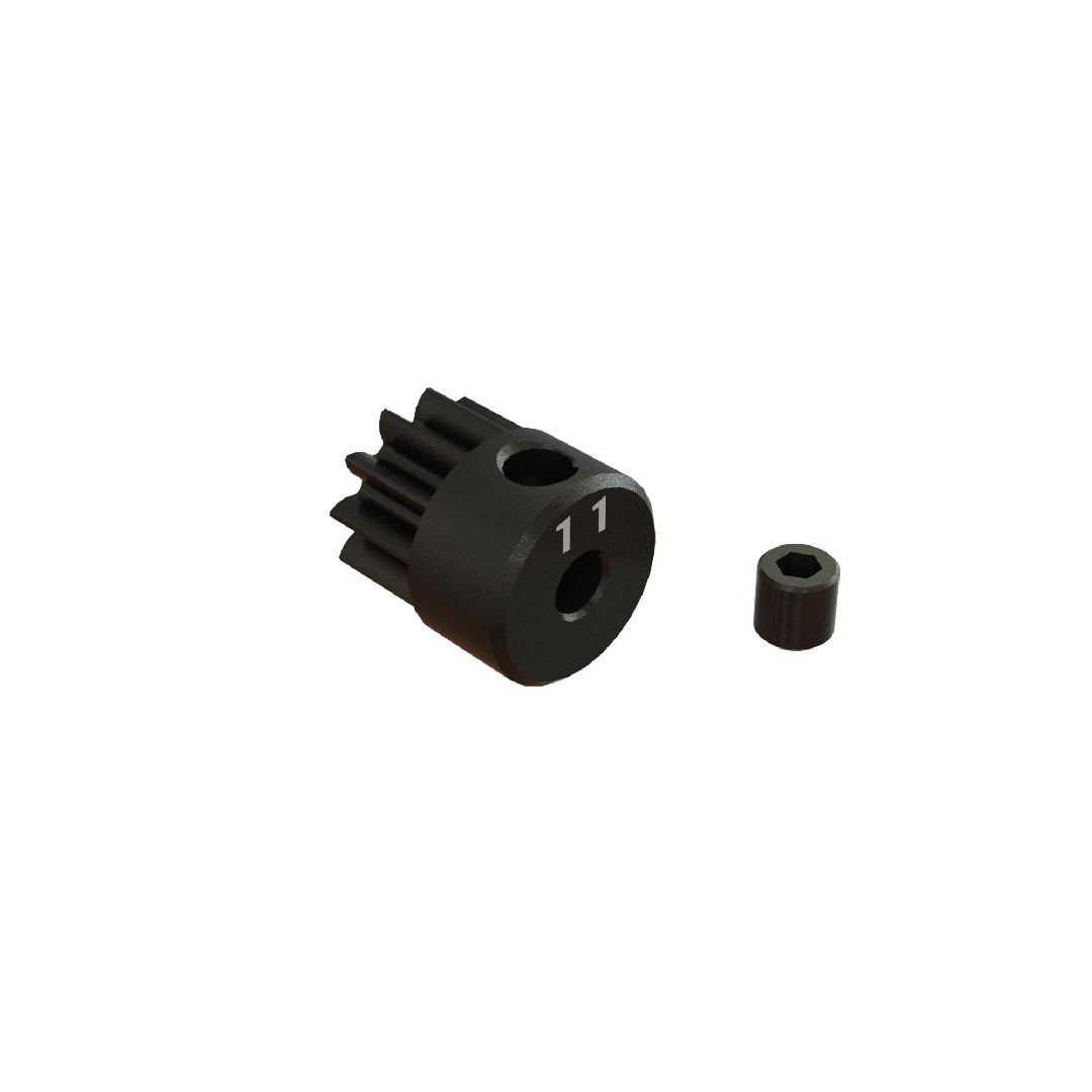 Arrma 0.8 Mod CNC Steel Pinion Gear (3.2mm Bore) (11T)