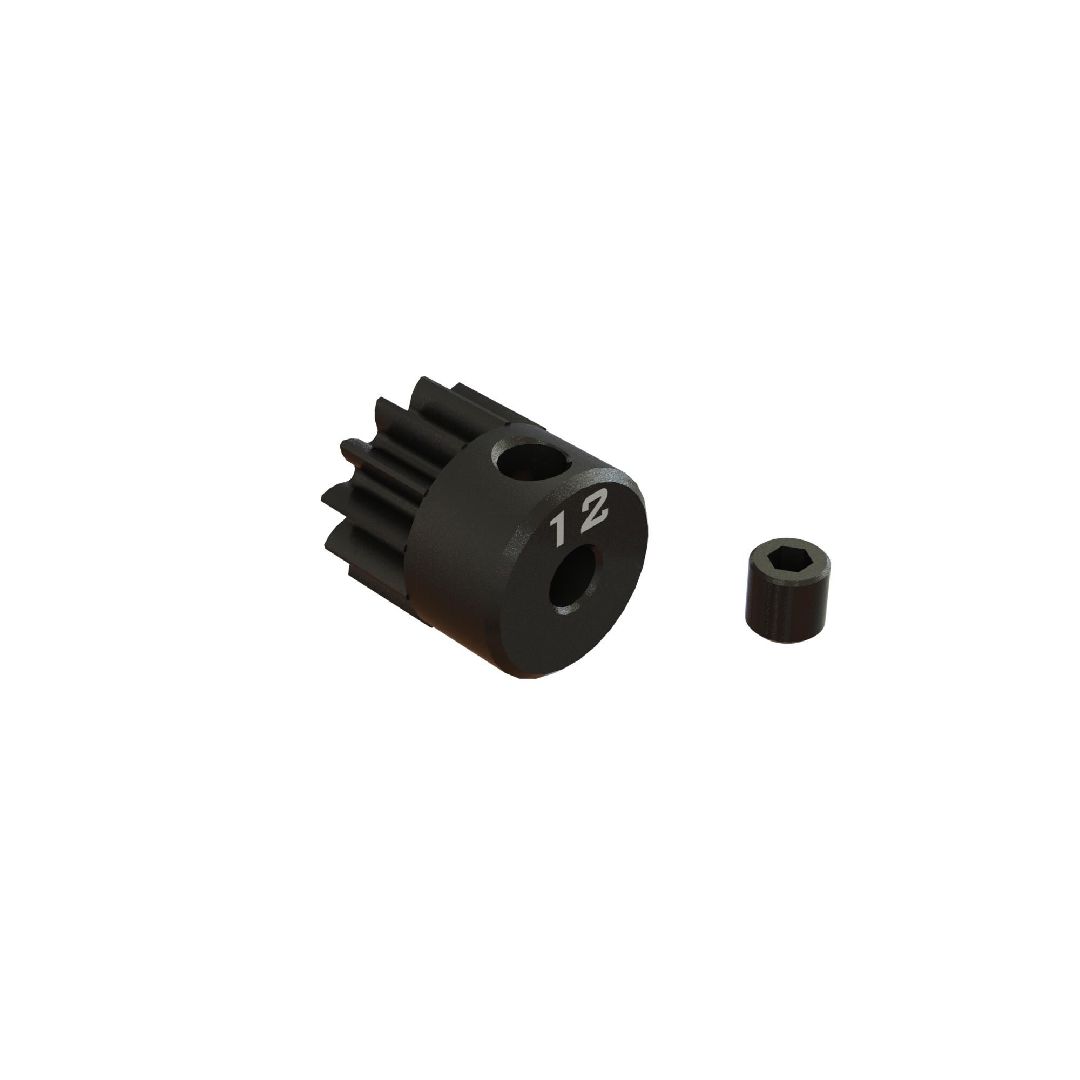 Arrma 0.8 Mod CNC Steel Pinion Gear (3.2mm Bore) (12T)