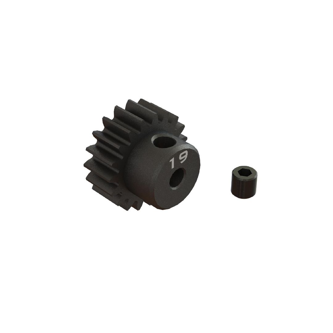 Arrma 0.8 Mod CNC Steel Pinion Gear (3.2mm Bore) (19T)
