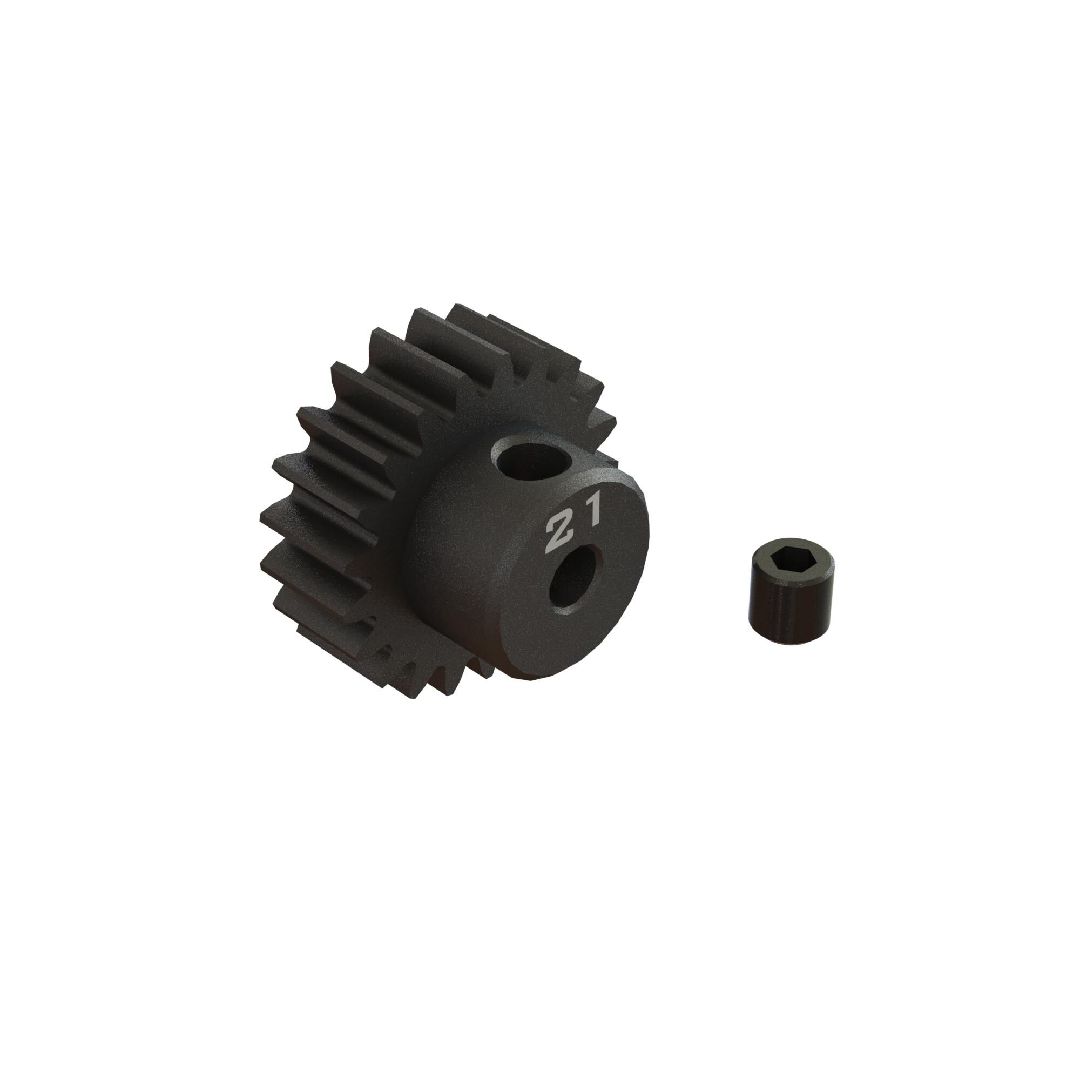 Arrma 0.8 Mod CNC Steel Pinion Gear (3.2mm Bore) (21T)