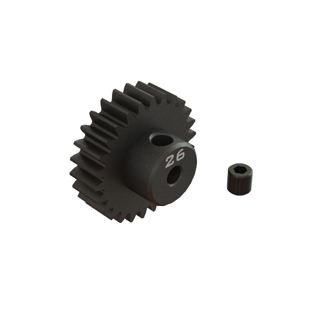 Arrma 0.8 Mod CNC Steel Pinion Gear (3.2mm Bore) (26T)