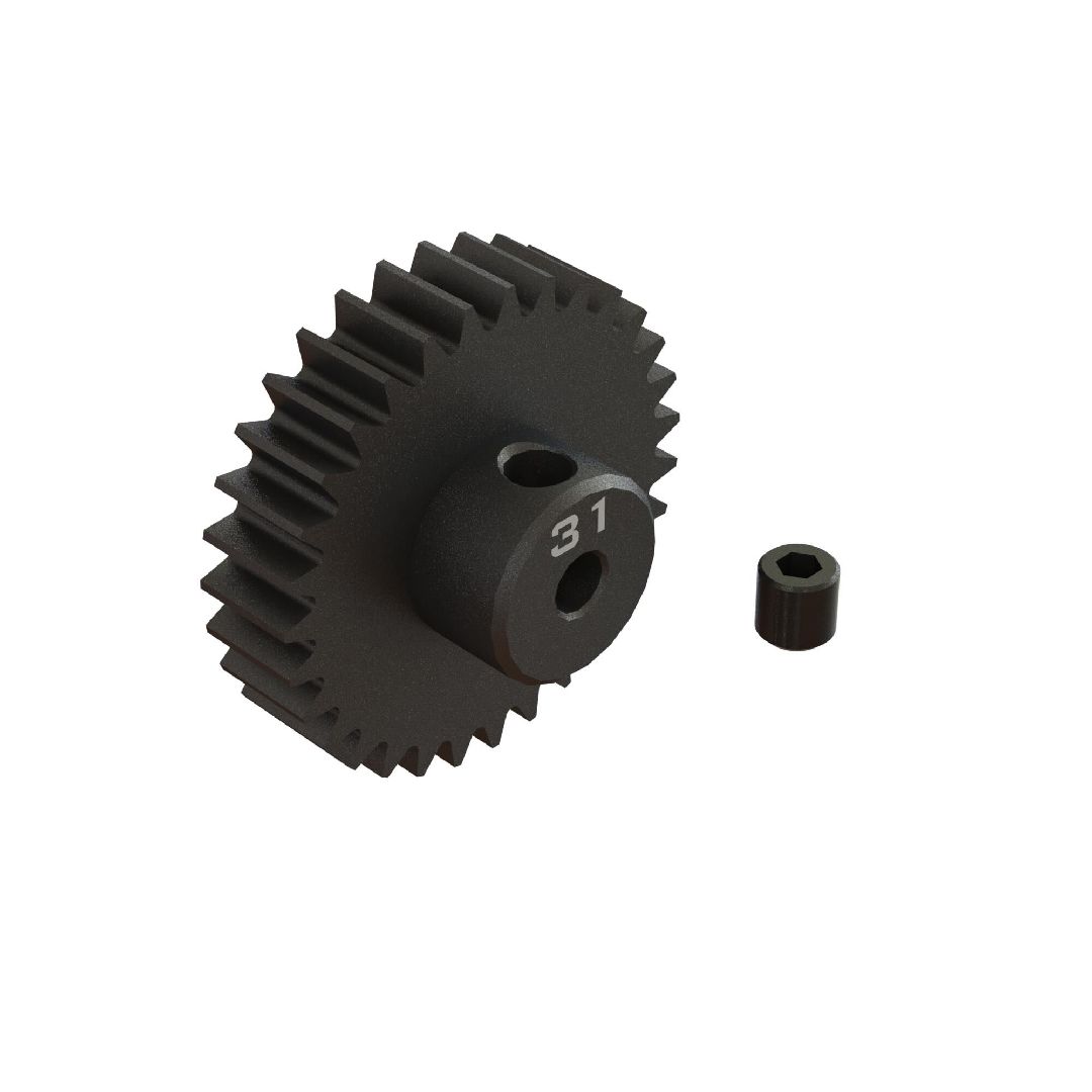 Arrma 0.8 Mod CNC Steel Pinion Gear (3.2mm Bore) (31T)