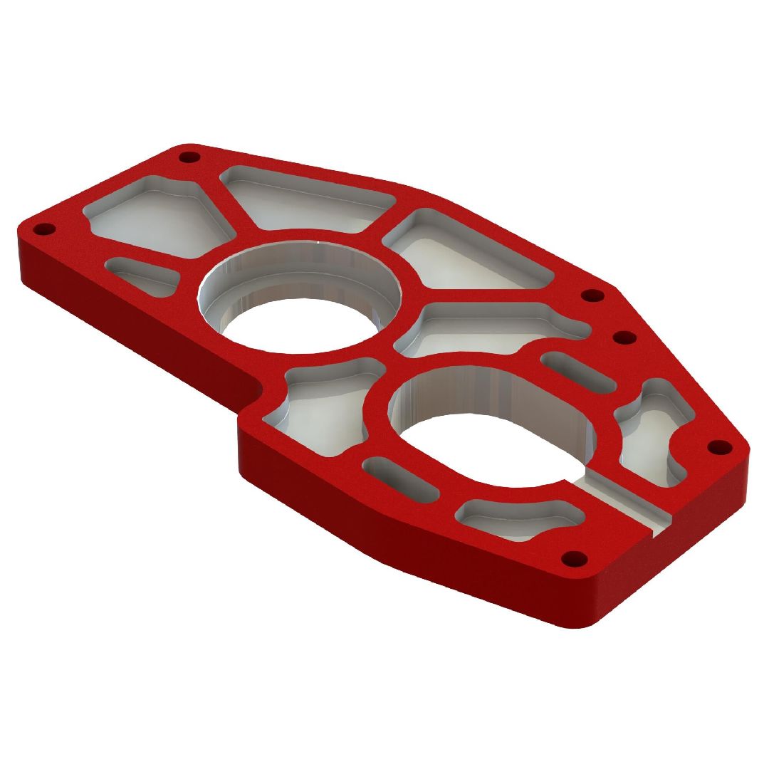 Arrma Aluminium Motor Mount Plate For Center Diff