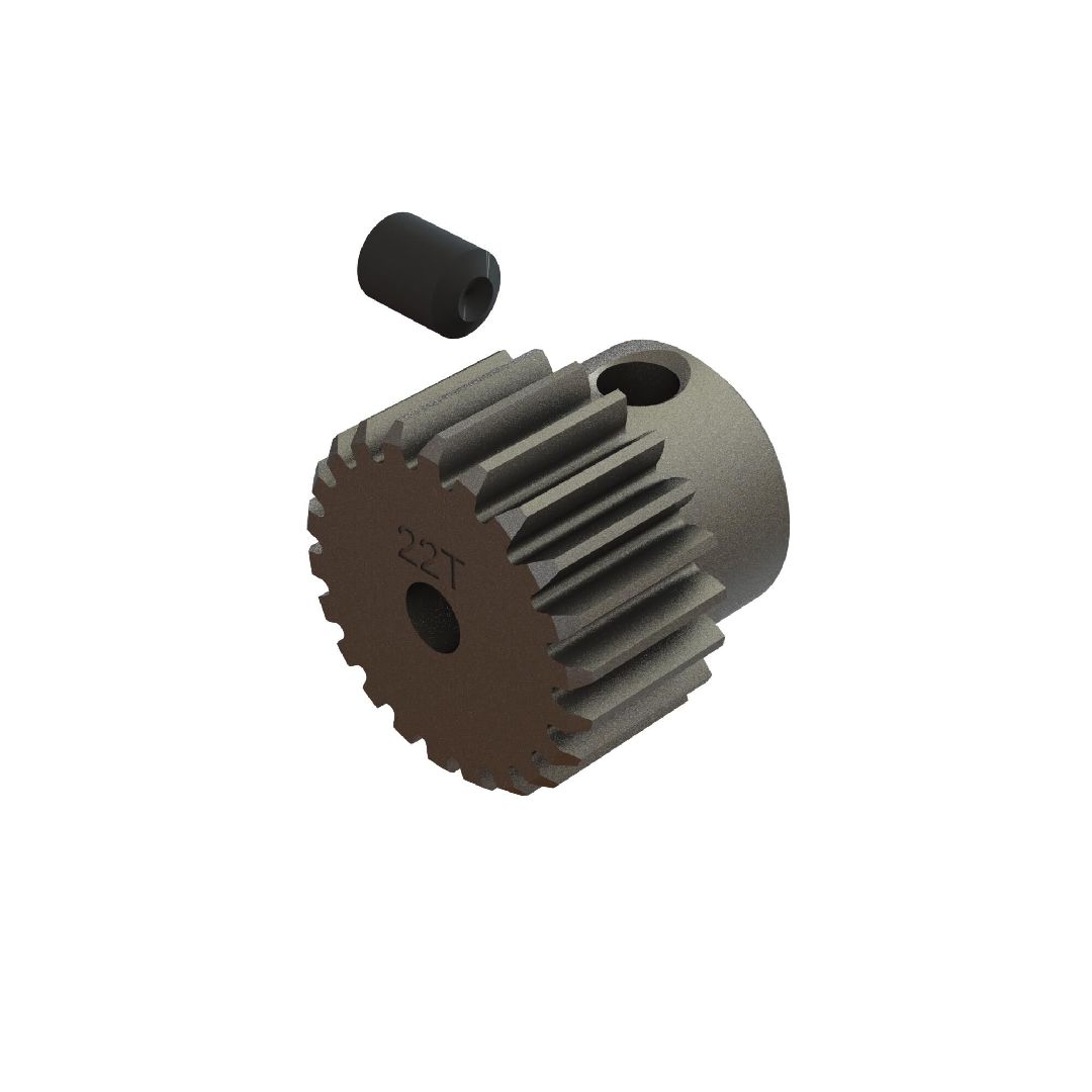 Arrma Pinion Gear Mod 0.8 CNC (2.3mm Bore) (22T)