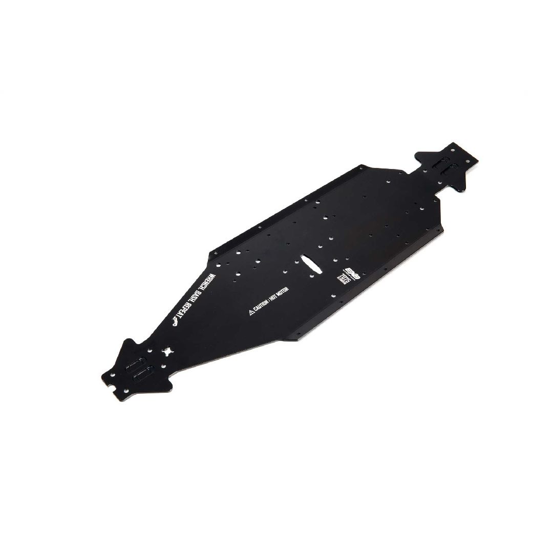 Arrma Aluminum Chassis CNC 7075 T6 LWB Black