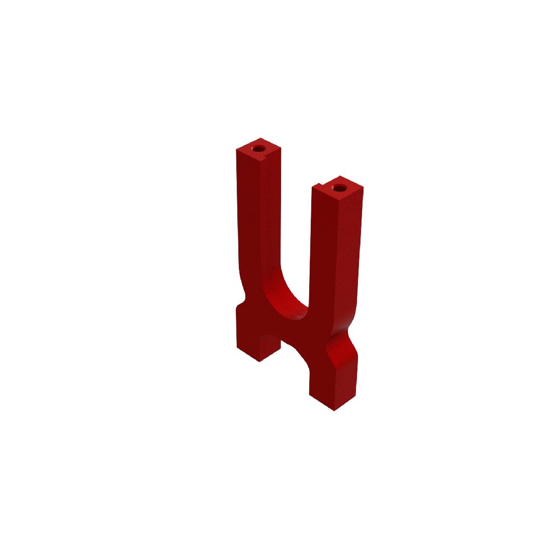 Arrma Aluminum Center Diff Holder Red