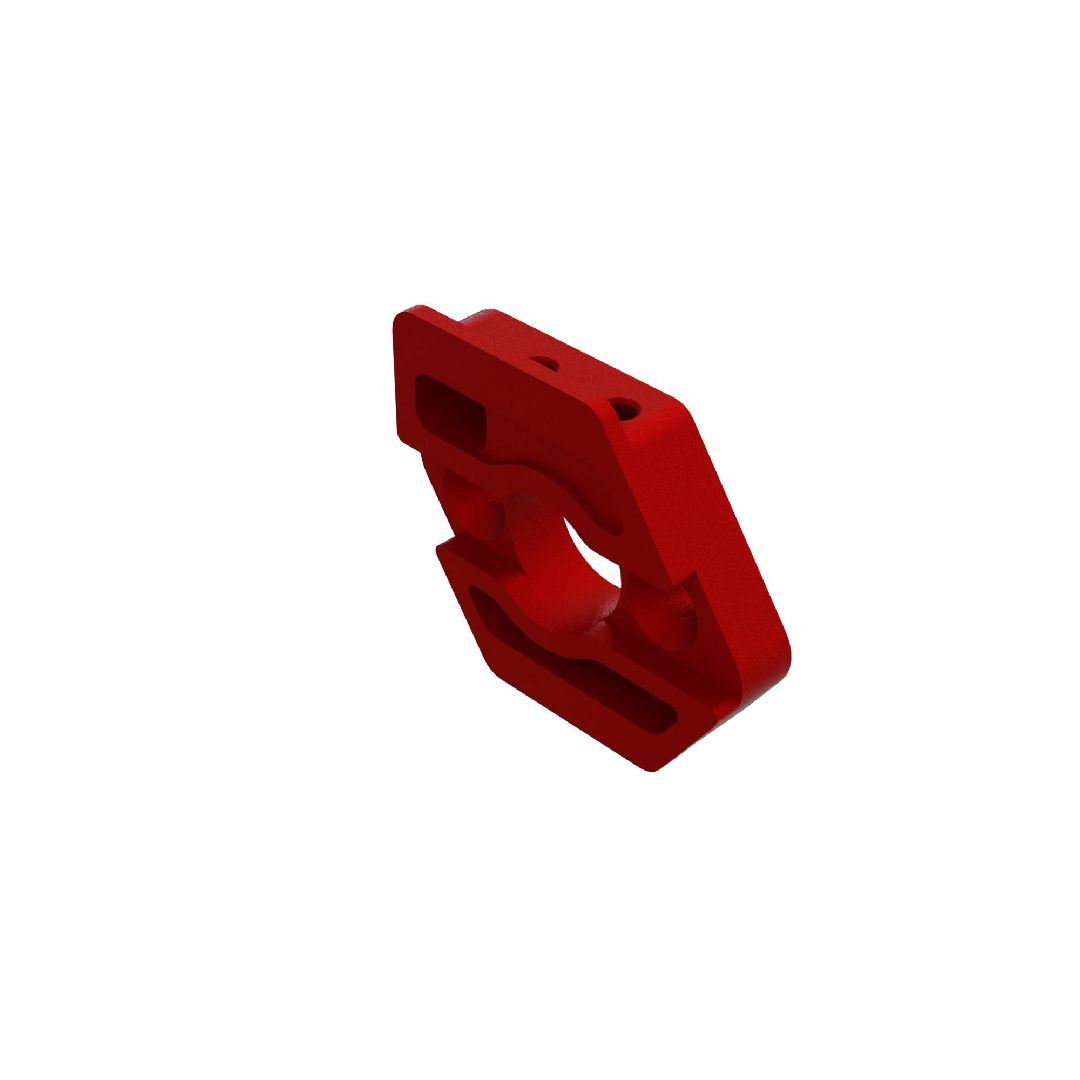 Arrma Sliding Motor Mount Plate 50 Series - Red