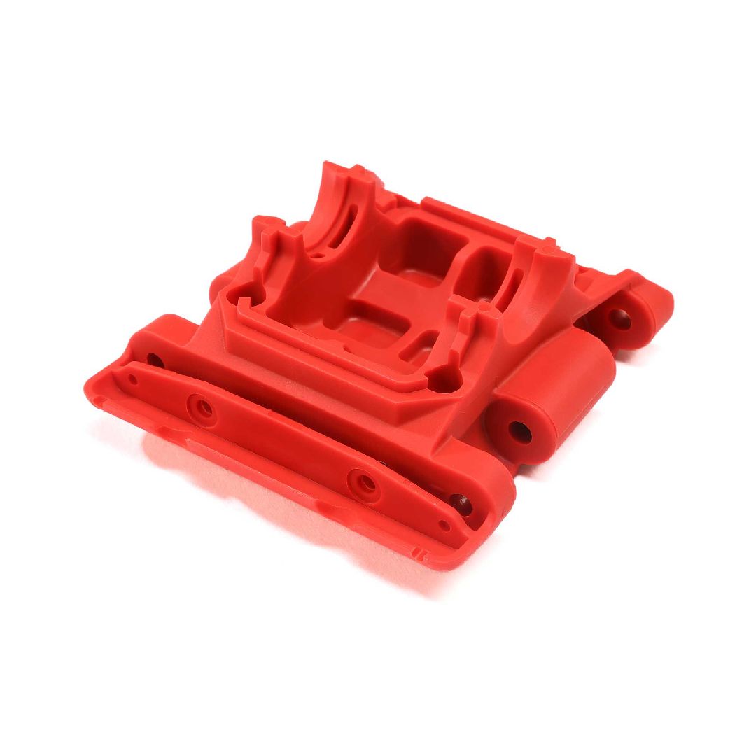 Arrma Rear Lower Skid/Gearbox Mount (1pc) - Red
