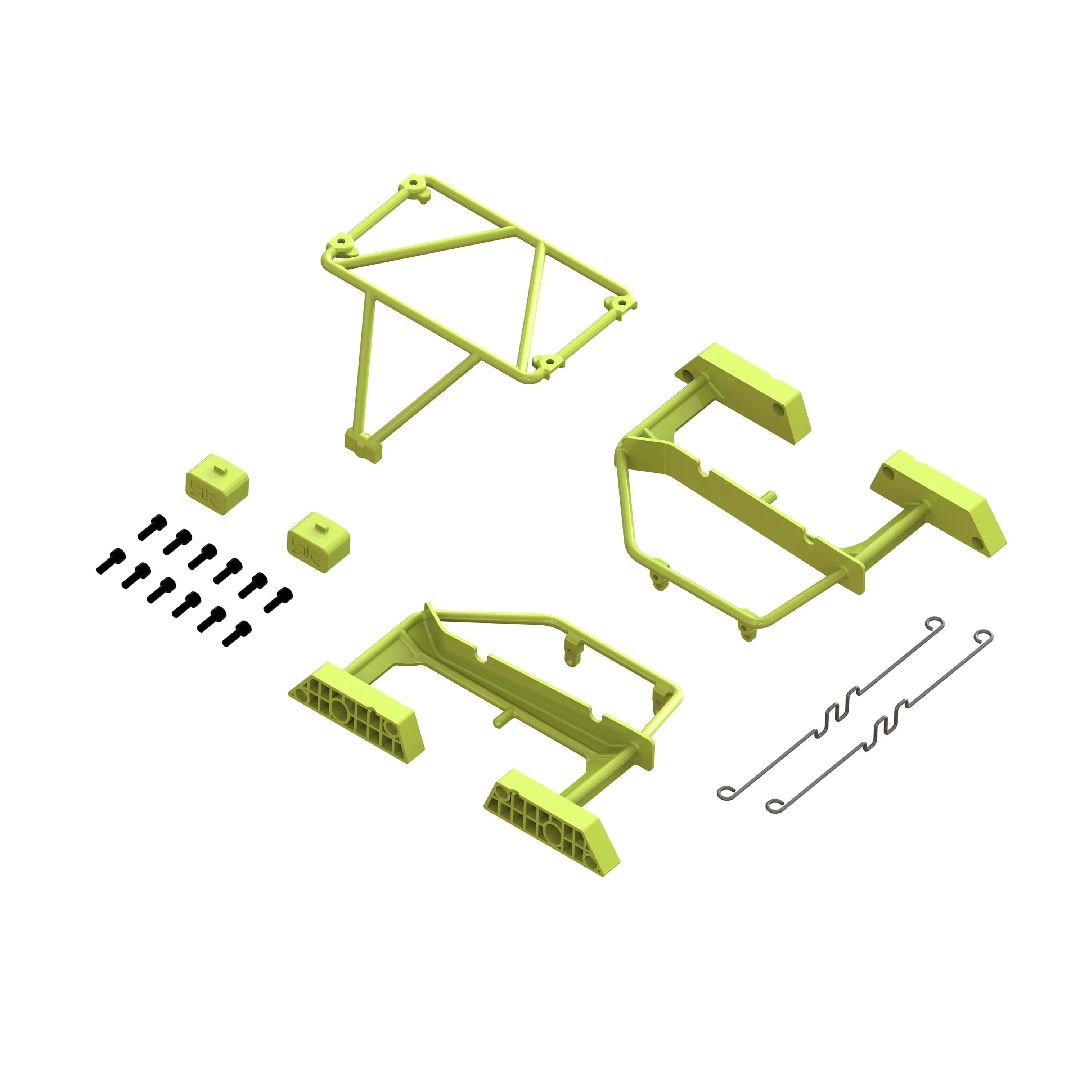 Arrma Desert Truck Body Roll Cage Set (Yellow) - GROM