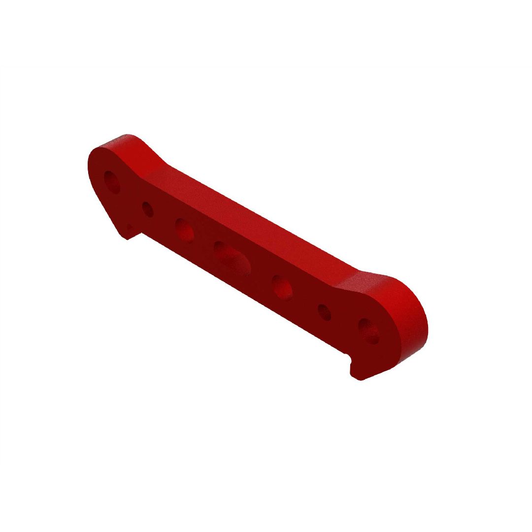 Arrma Aluminum Front Suspension Mount - Red