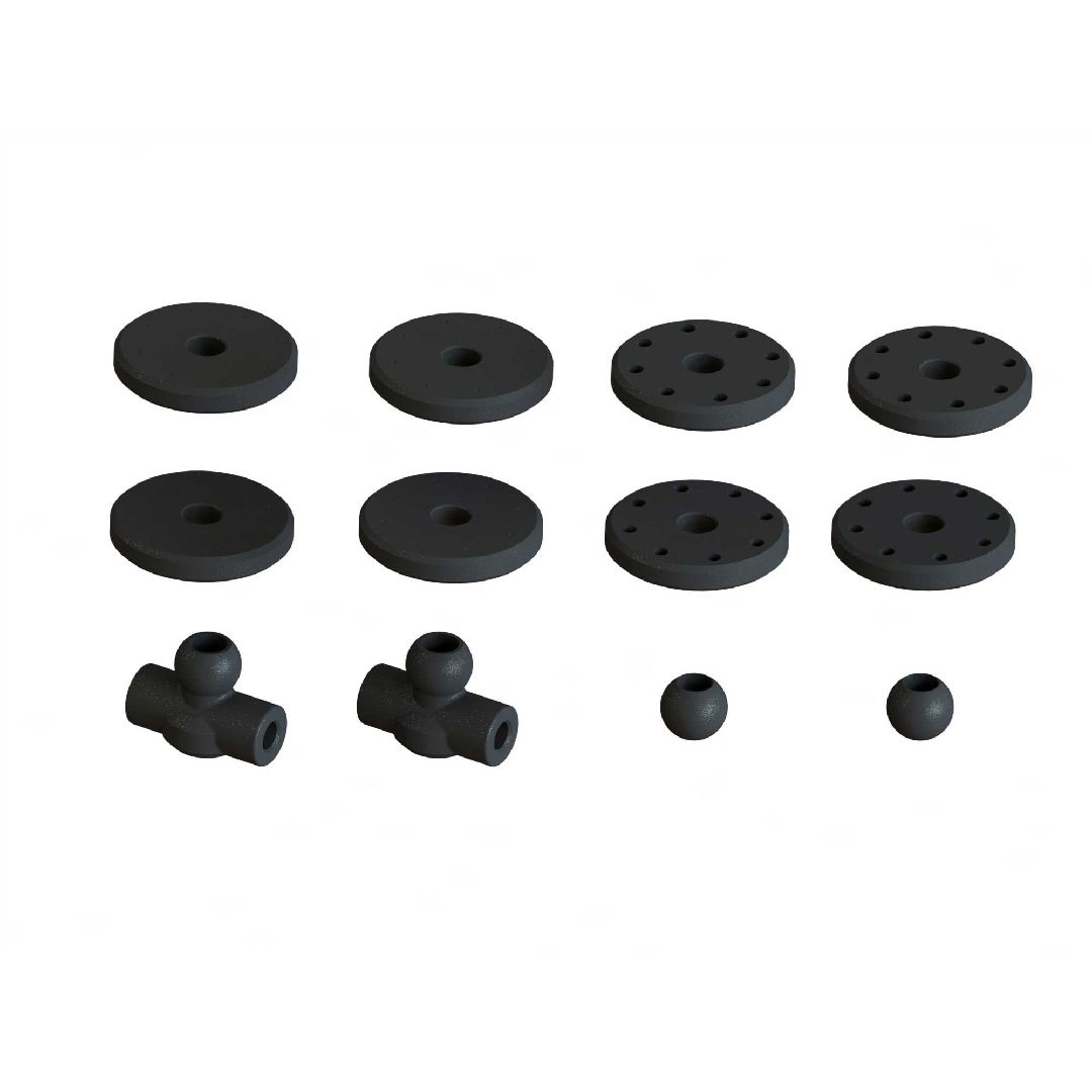 Arrma Shock Set Bore:16mm, Length:77mm Oil:2000cSt