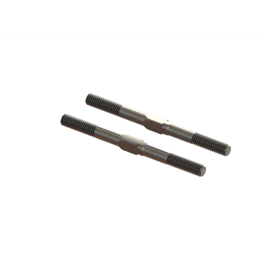 Arrma Steel Turnbuckle M5x65mm Silver (2)
