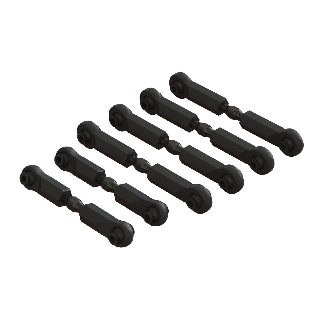 Arrma ASSEMBLED TURNBUCKLE SET (6) Upper Suspension Link