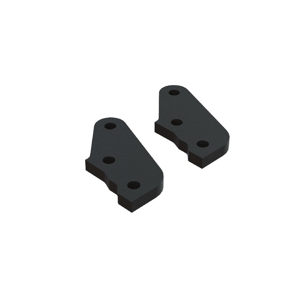 Arrma Aluminum Steering Plate (2) - Black