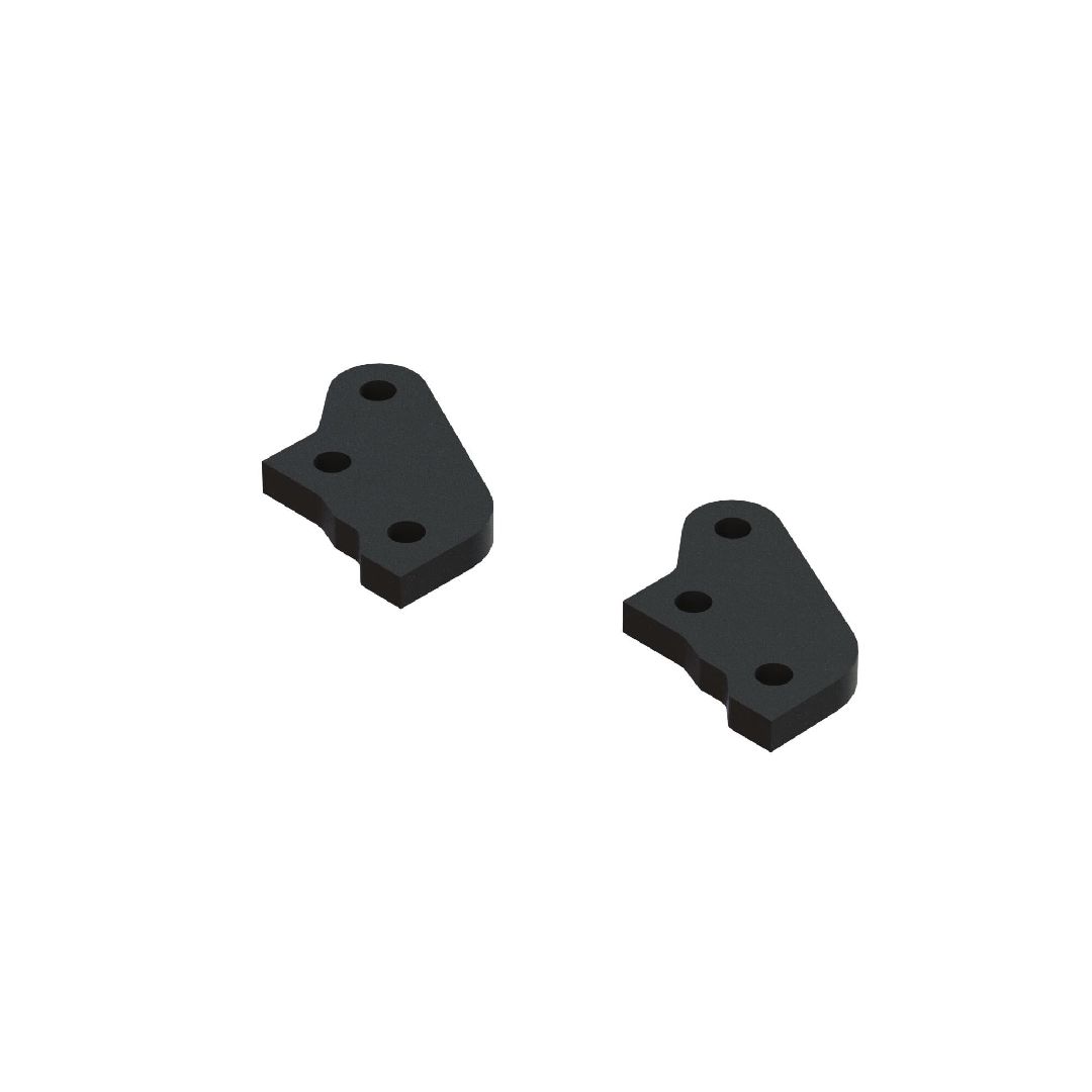 Arrma Aluminum Steering Plate B (2) - Black
