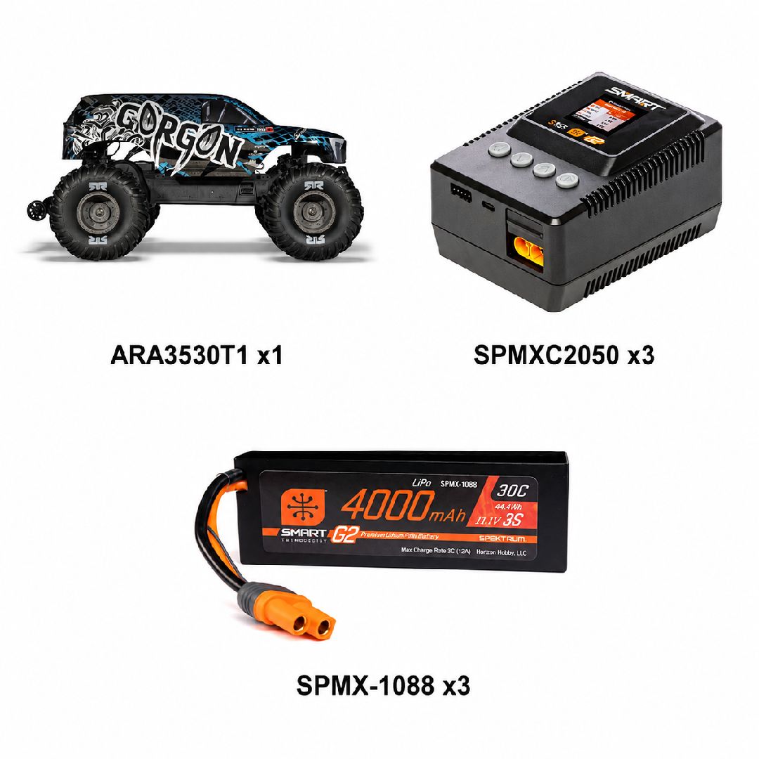 Arrma 1/10 GORGON 223S 2WD RTR Monster Truck - Launch Promo 3