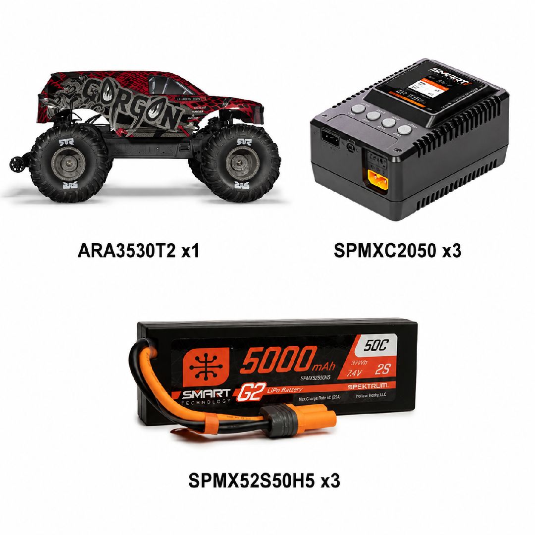 Arrma 1/10 GORGON 223S 2WD RTR Monster Truck - Launch Promo 4