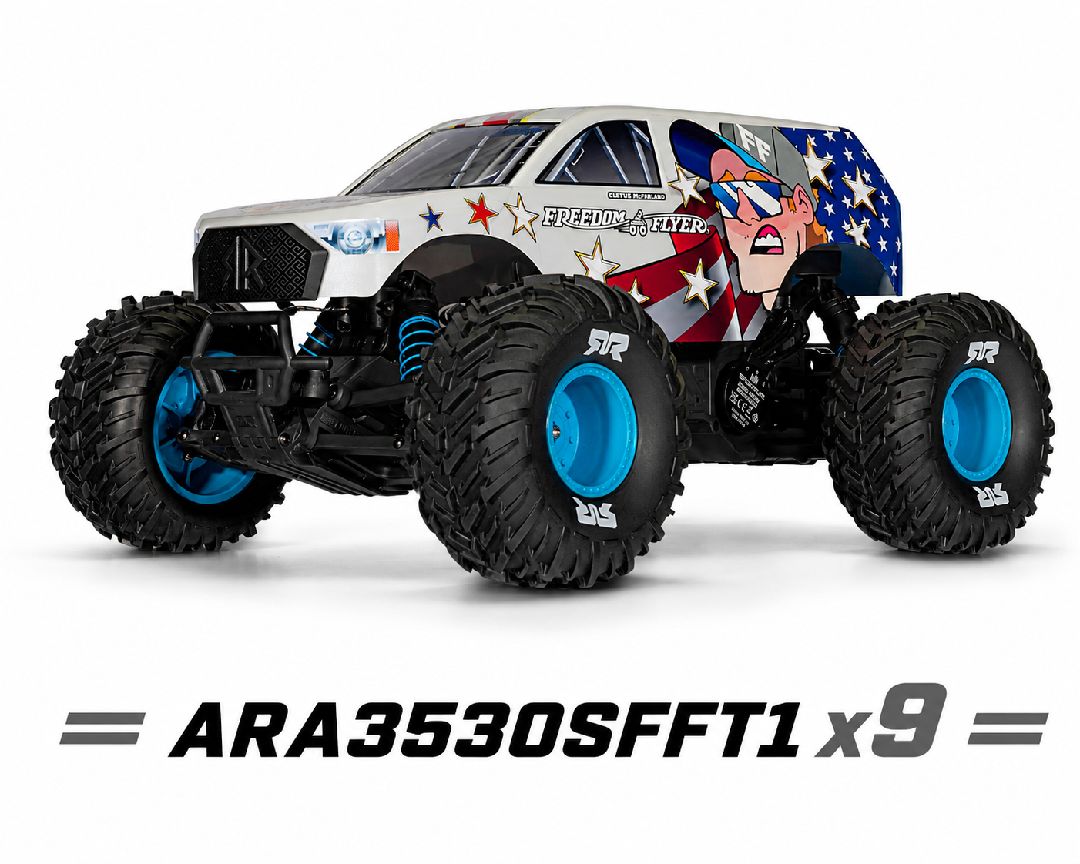 Arrma 1/10 Freedom Flyer 223S 2WD RTR (B&C Incl) - White (QTY 9)