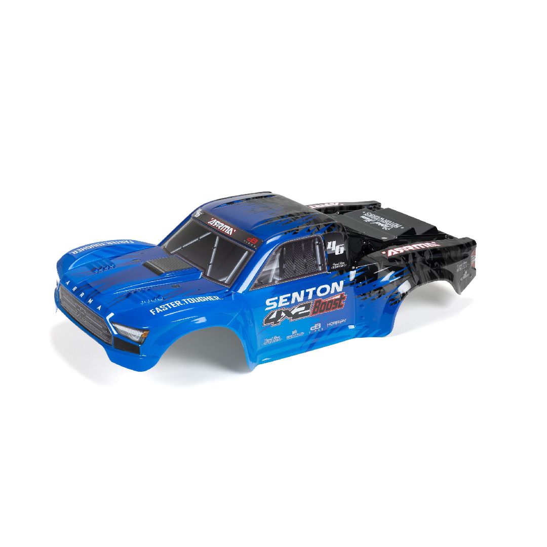 Arrma SENTON 4X2 Painted Decaled Trimmed Body - Blue/Black
