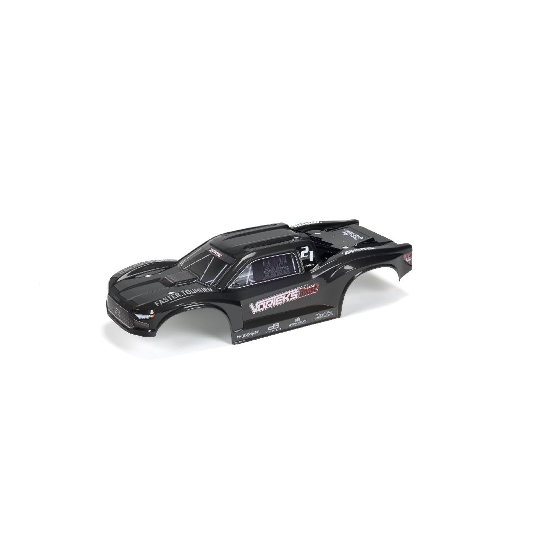 Arrma VORTEKS 4X2 Painted Decaled Trimmed Body - Gunmetal