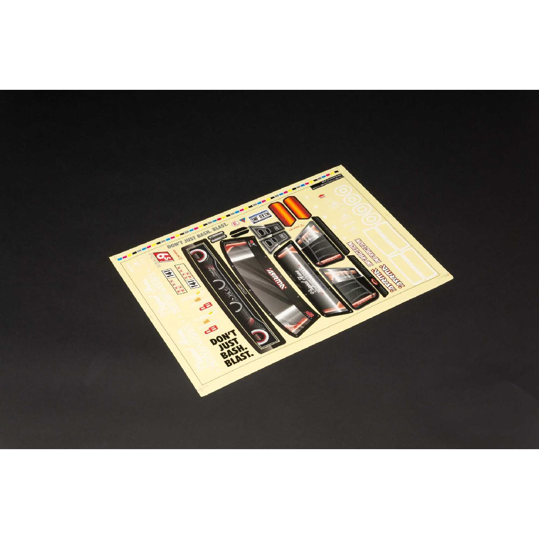 Arrma Infraction 6S BLX Clear Bodyshell (inc. Decals)