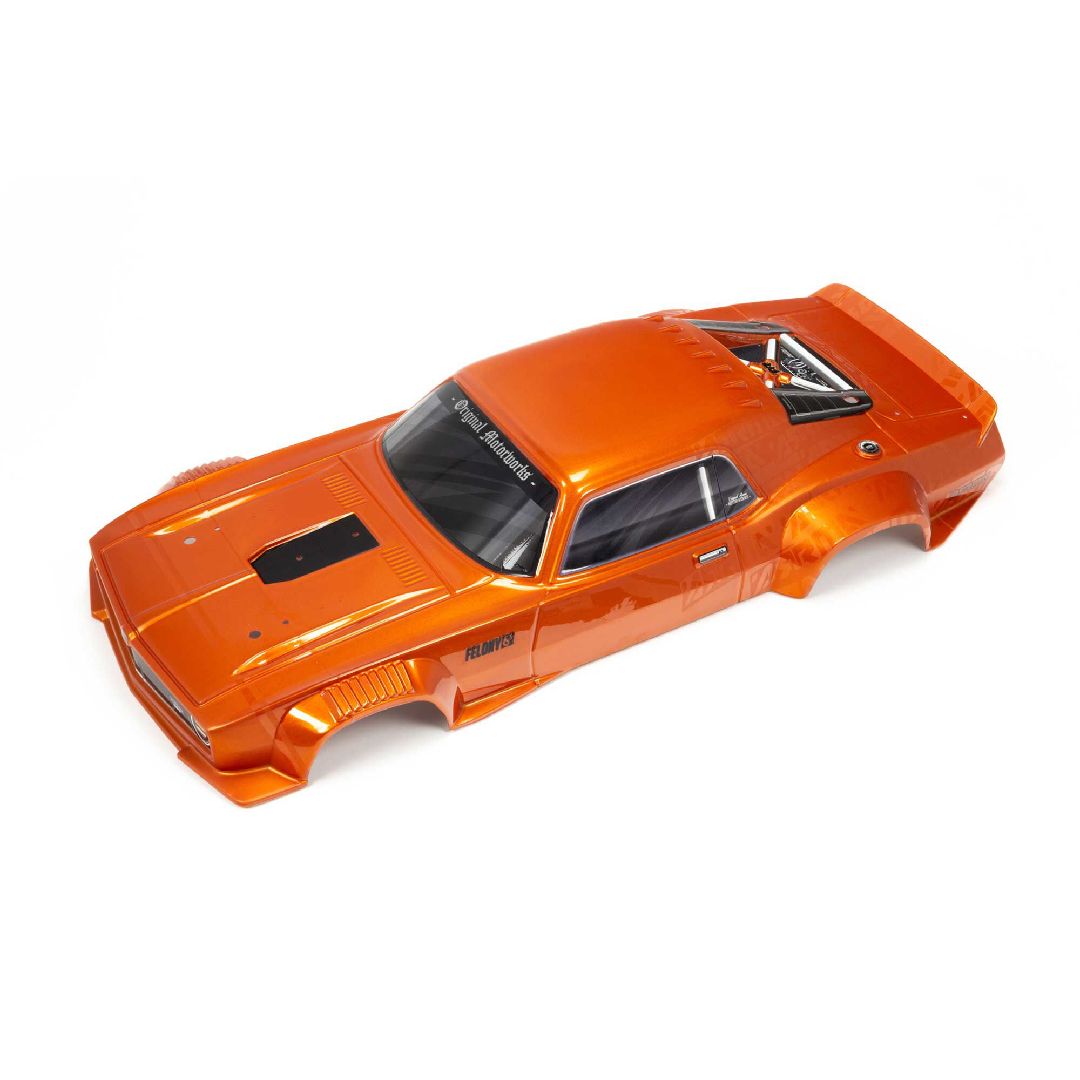 Arrma FELONY 6S BLX Painted Body - Orange