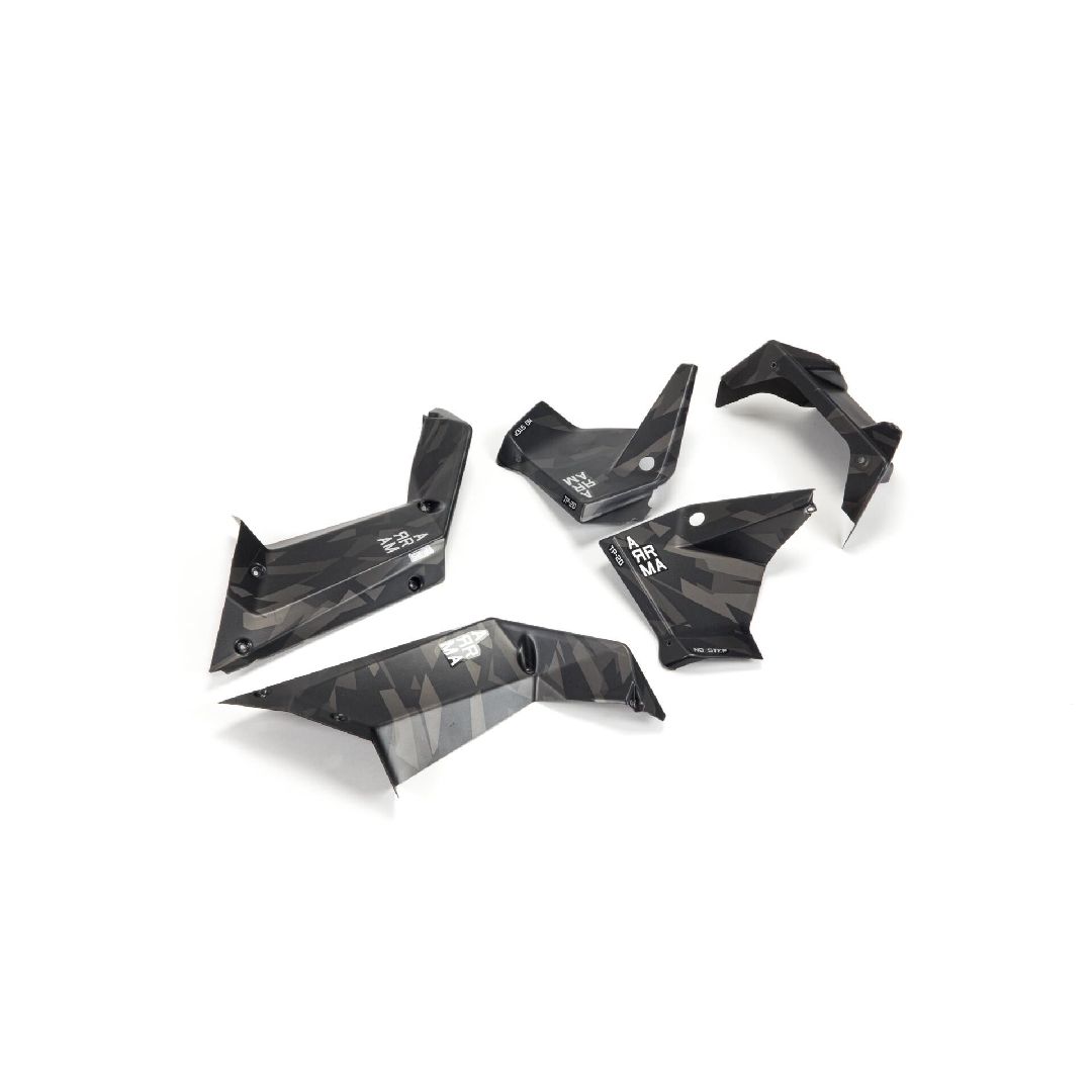 Arrma FIRETEAM Guard Set Painted - Black Camo