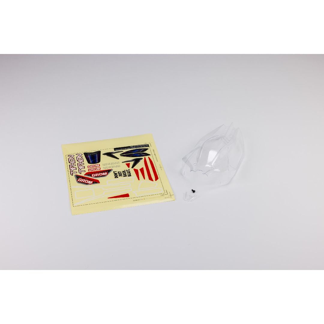 Arrma TYPHON GROM Body - Clear