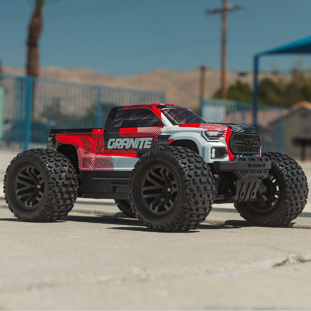 Arrma 1/10 GRANITE BLX 4x4 Monster Truck RTR - Red