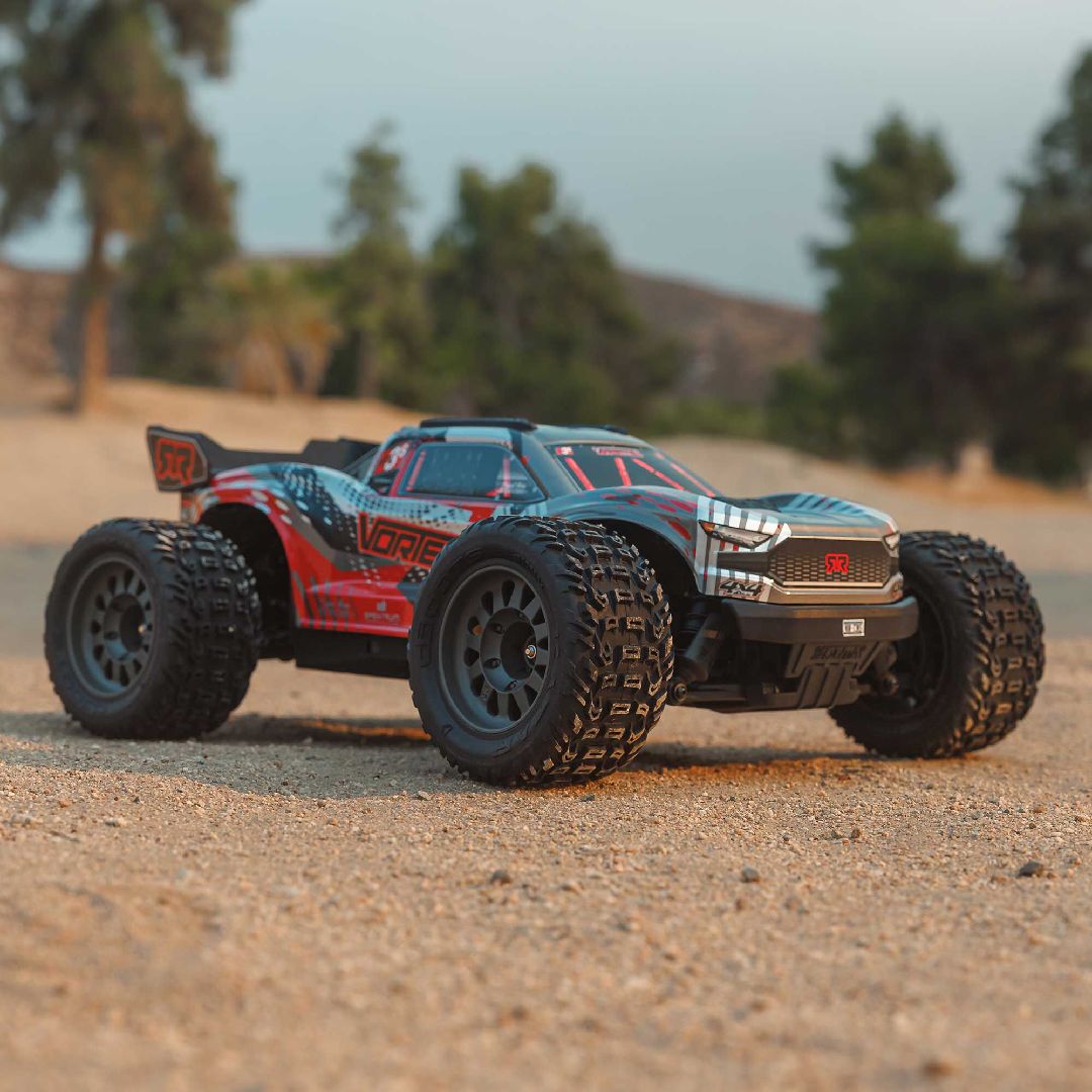 Arrma 1/10 VORTEKS BLX 4x4 Stadium Truck RTR - Red