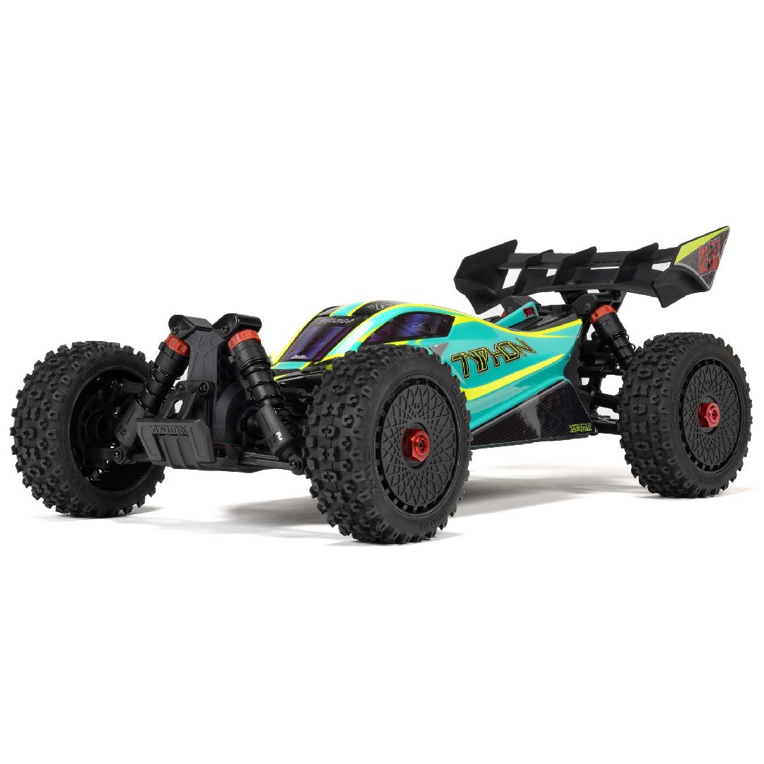 Arrma 1/8 TYPHON 4x4 223S Brushless Buggy RTR with DSC - Green