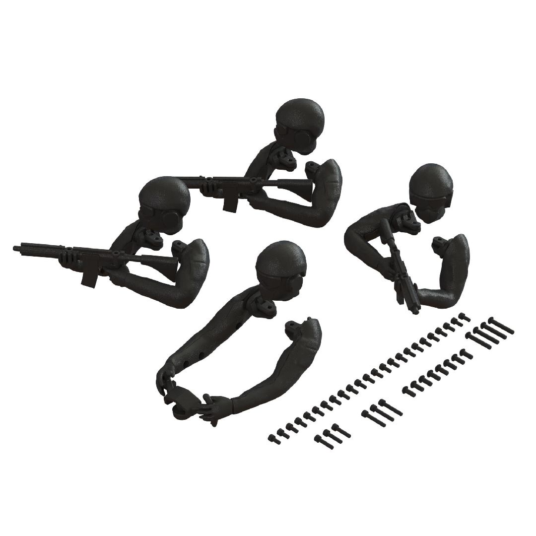 Arrma Driver Figure Set - Black