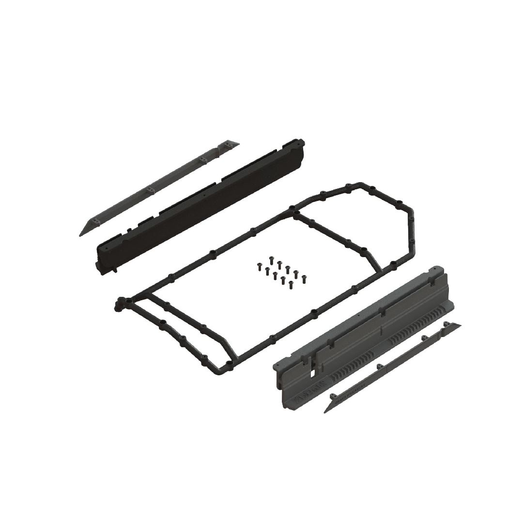 Arrma Side Skirt and Support Frame Set Arrma Side Skirt and Support Frame Set