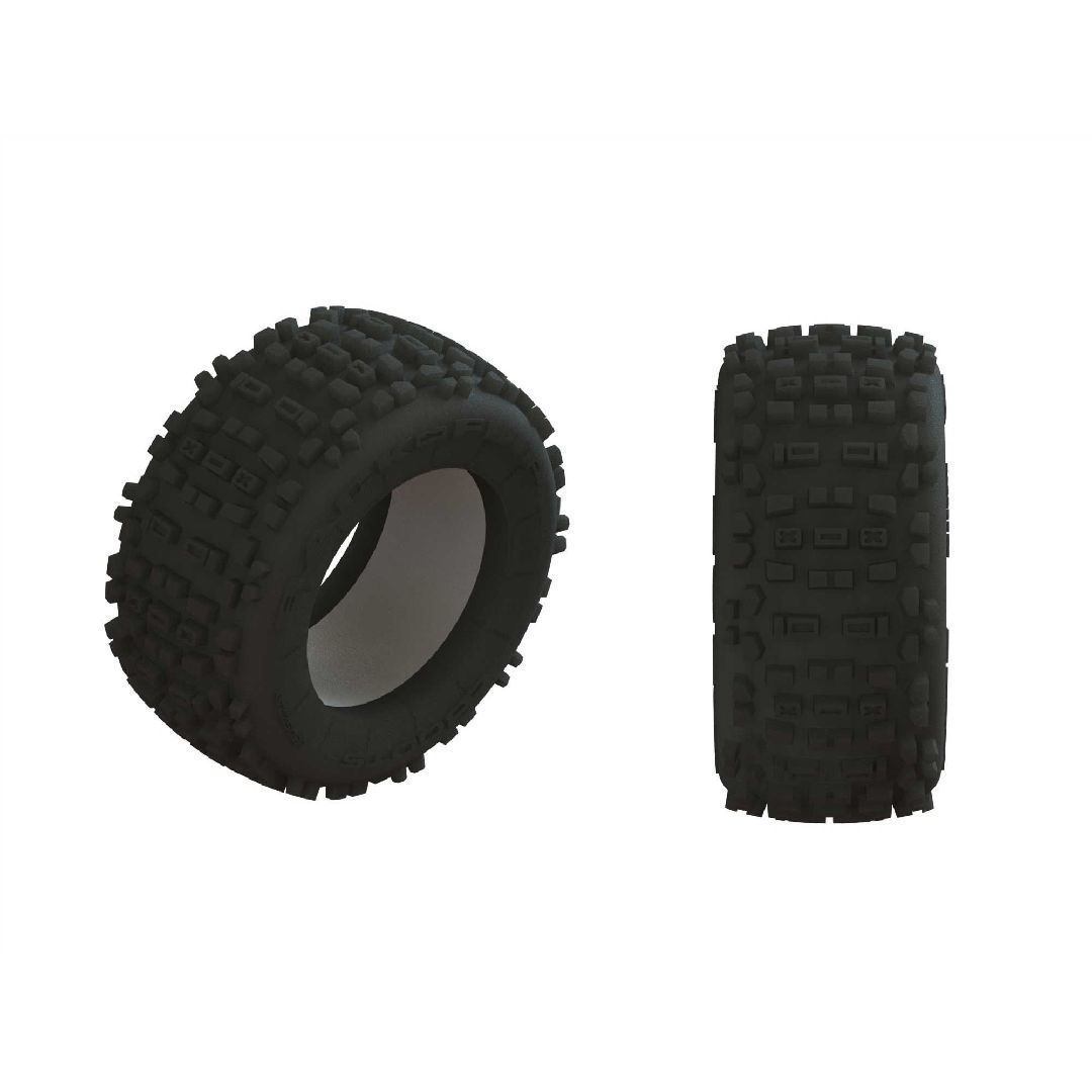 Arrma dBoots 'BACKFLIP' Tire & Insert, 8" OD (2)